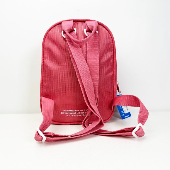 adidas Originals Women's Santiago Mini Backpack, Hazy Rose, One Size - Picture 8 of 14
